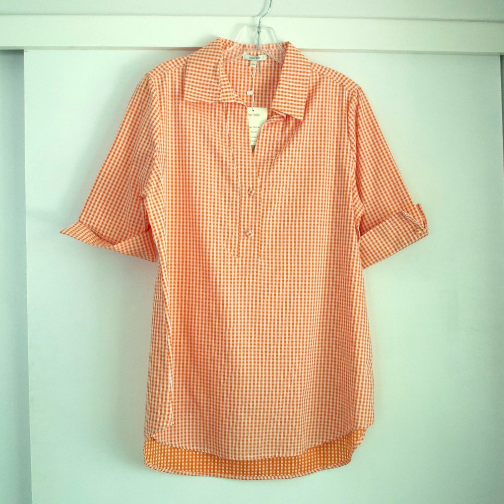 Tyler Boe Top in Orange